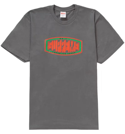 Supreme Pound Tee Charcoal - authentic Supreme product