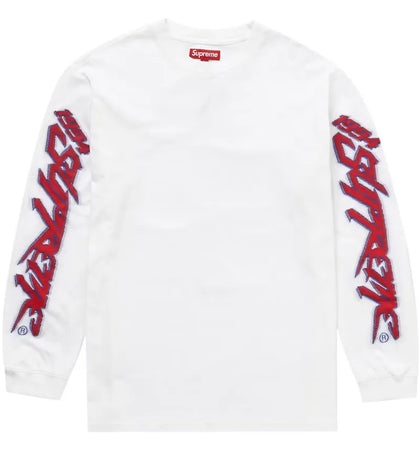 Supreme Racing Intarsia L/S Top White - authentic Supreme product