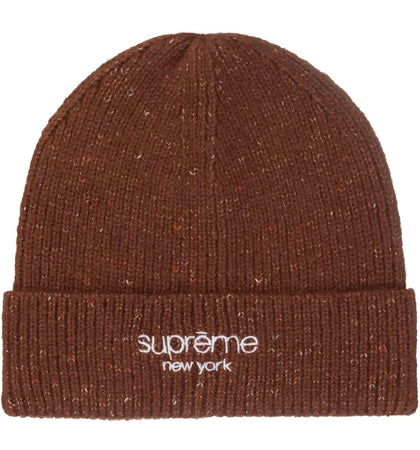 Supreme Rainbow Speckle Beanie (FW22) Brown - authentic Supreme product