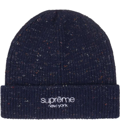 Supreme Rainbow Speckle Beanie (FW22) Navy - authentic Supreme product