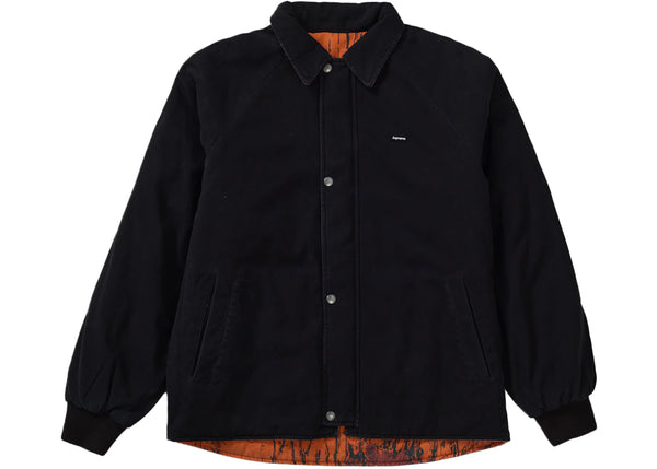 Supreme RealTree Reversible Quilted Work Jacket Black