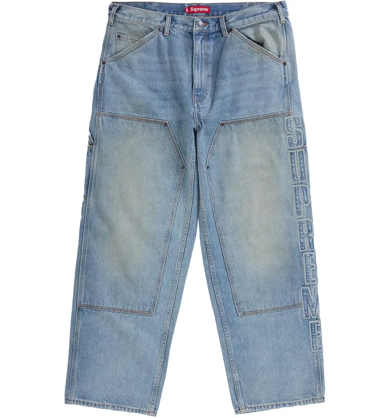 Supreme Reflective Double Knee Pant Denim - vue 360