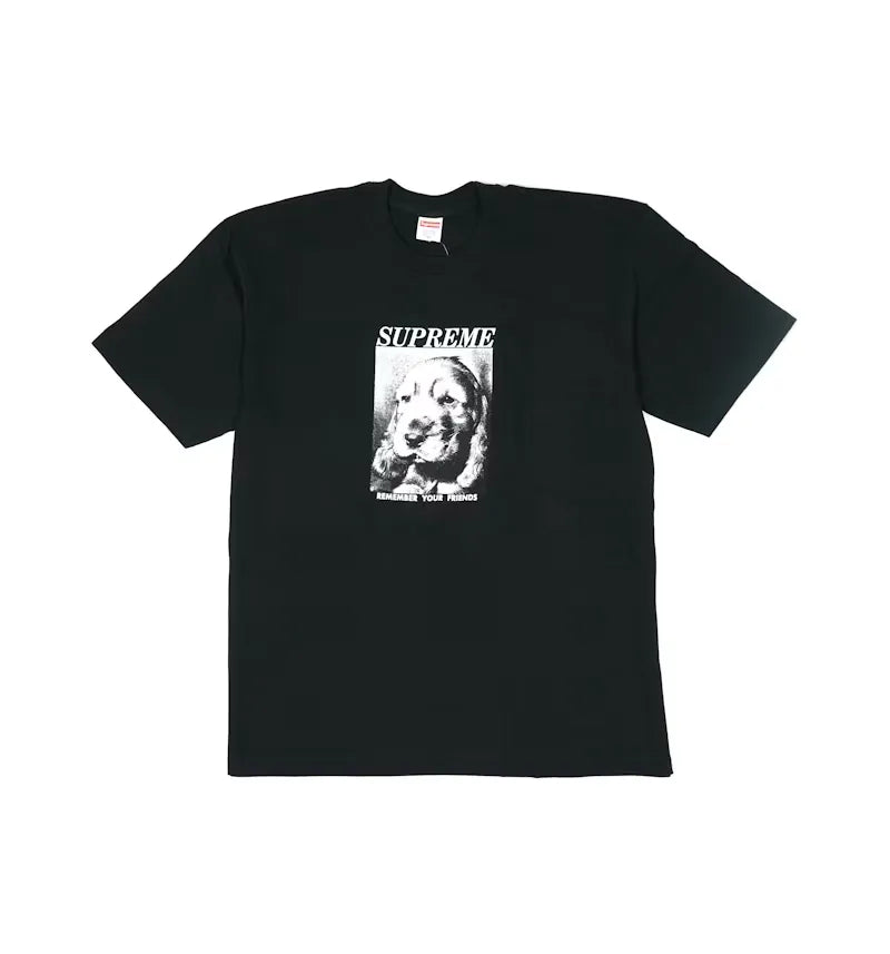 Supreme Remember Tee Black - vue 360