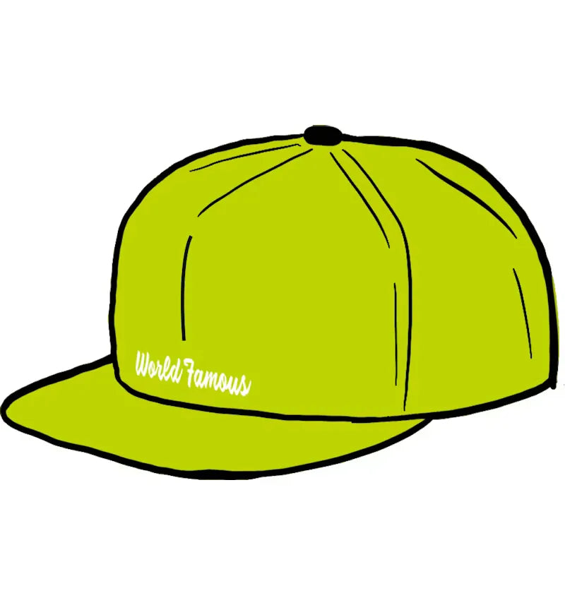 Supreme Reverse Box Logo New Era Bright Yellow - vue 360