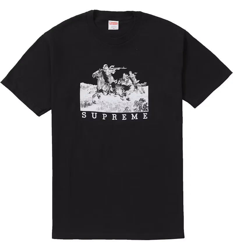 Supreme Riders Tee Black - vue 360