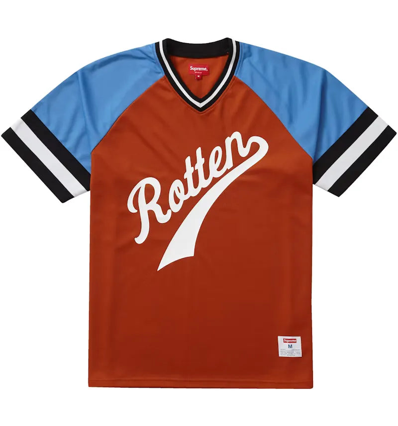 Supreme Rotten Baseball Top Rust - vue 360