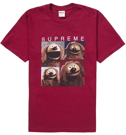 Supreme Rowlf Tee Cardinal - authentic Supreme product