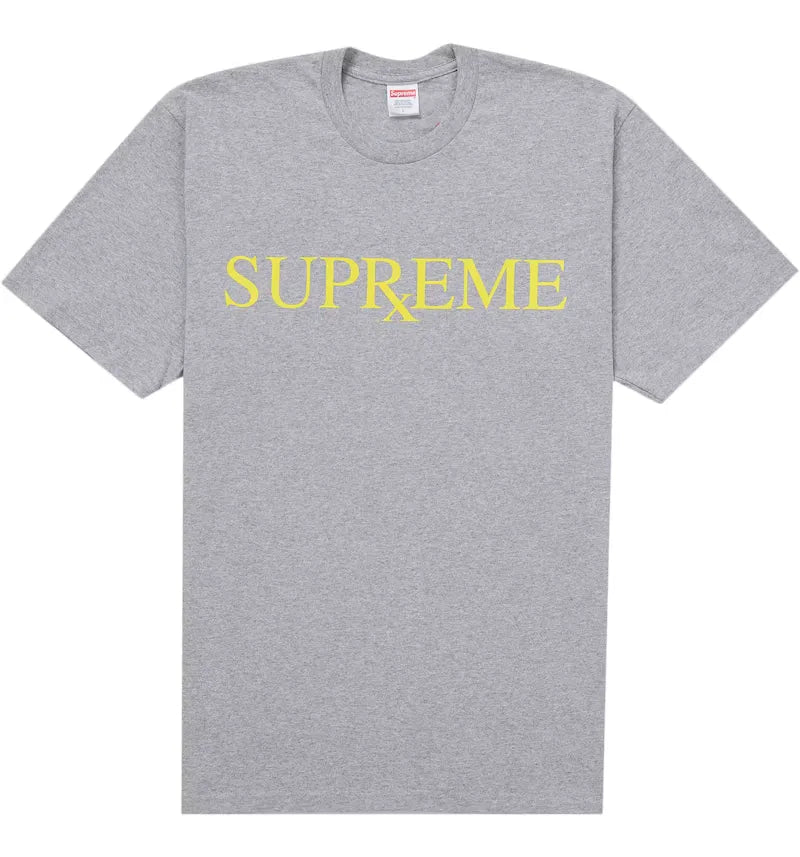 Supreme RX Tee Heather Grey - vue 360