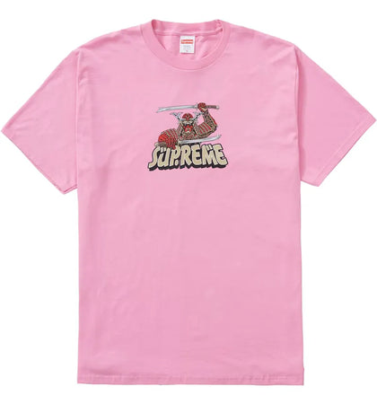 Supreme Samurai Tee Pink - authentic Supreme product