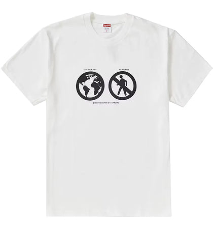Supreme Save The Planet Tee White - authentic Supreme product