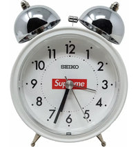 Supreme Seiko Alarm Clock White