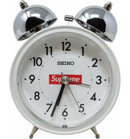 Supreme Seiko Alarm Clock White - authentic Supreme product