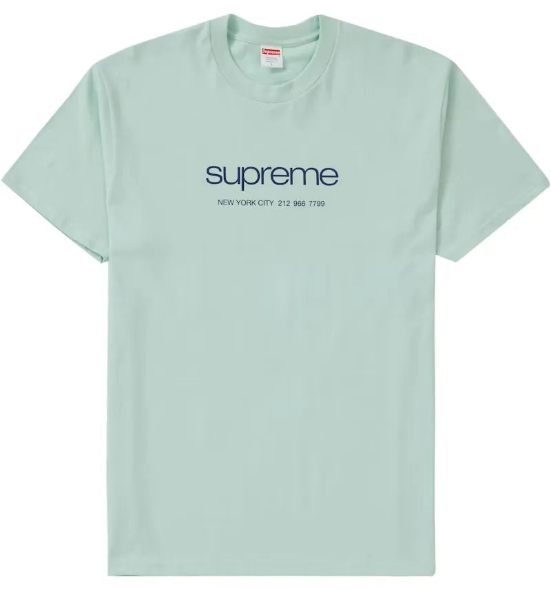 Supreme Shop Tee Light Teal - vue 360
