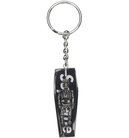 Supreme Skeleton Keychain Black - authentic Supreme product