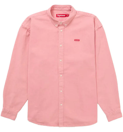 Supreme Small Box Denim Shirt Pink - authentic Supreme apparel