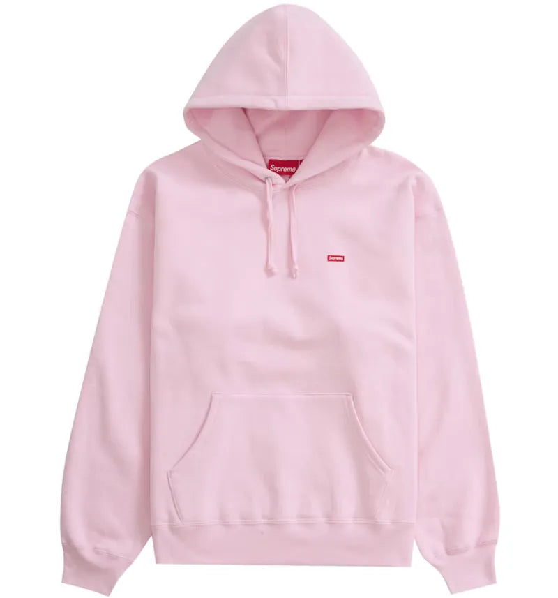 Supreme Small Box Hooded Sweatshirt (SS24) Light Pink - vue 360