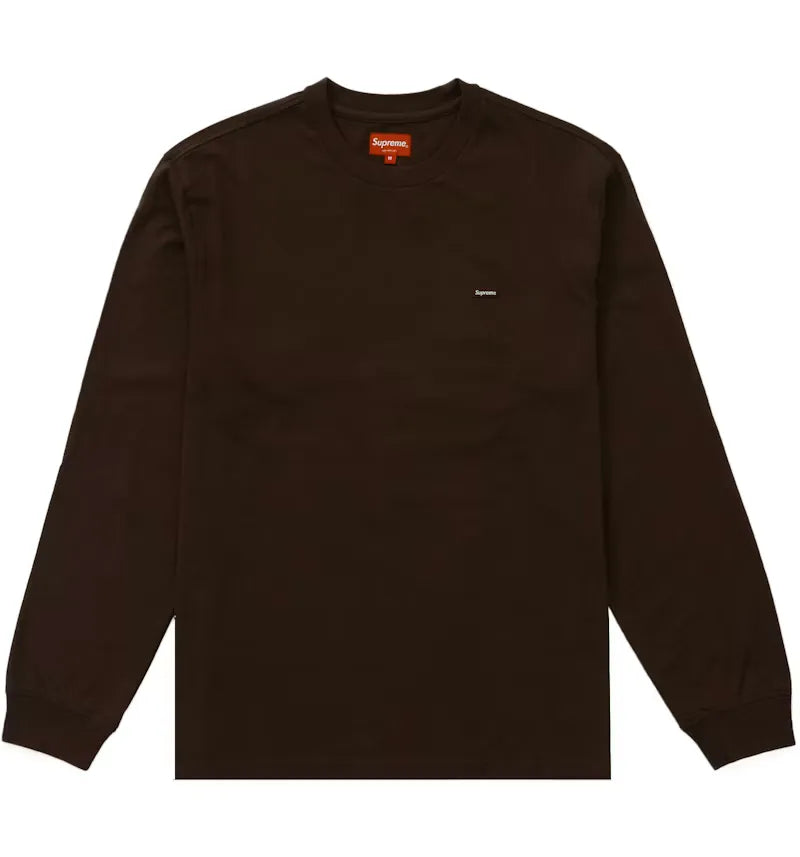 Supreme Small Box L/S Tee (FW22) Black - vue 360