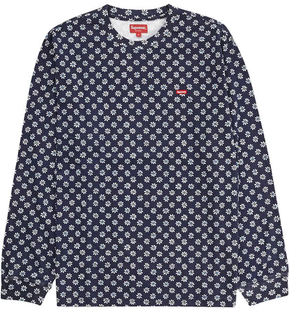 Supreme Small Box L/S Tee (FW22) Flowers - authentic Supreme product