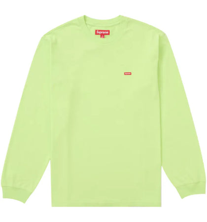 Supreme Small Box L/S Tee (FW24) Bright Green - authentic Supreme product