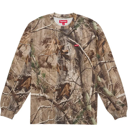 Supreme Small Box L/S Tee (FW25) Realtree Camo - authentic Supreme product