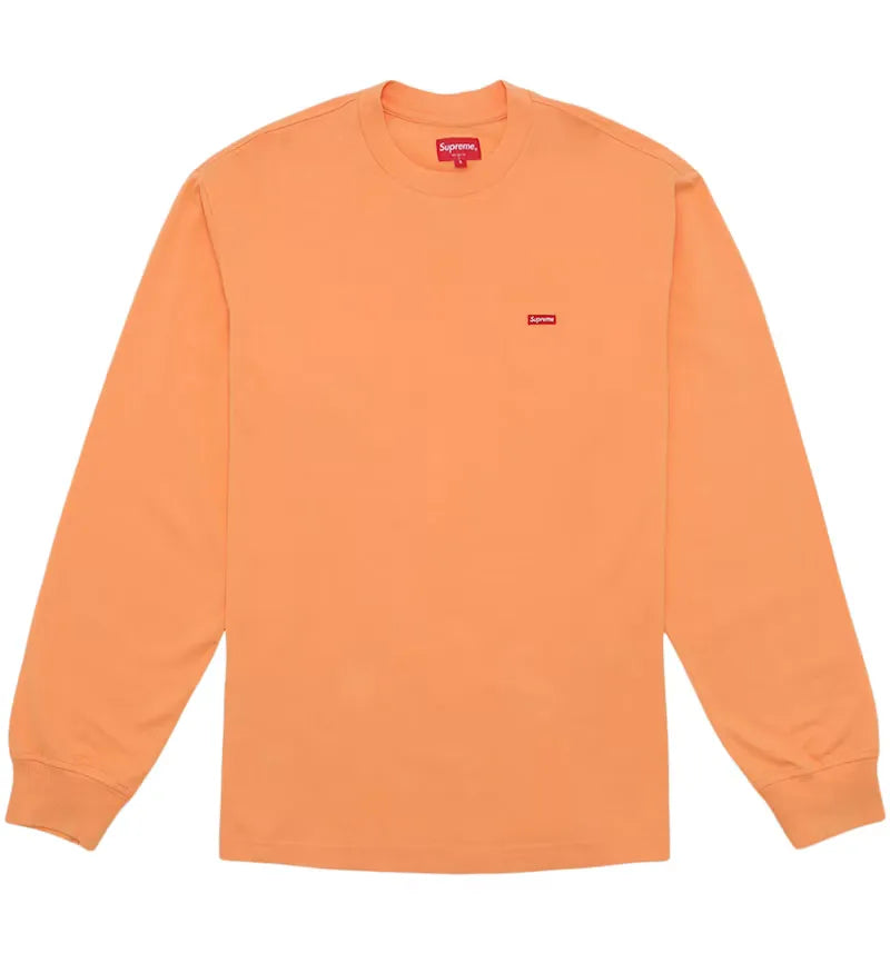 Supreme Small Box L/S Tee Peach - vue 360