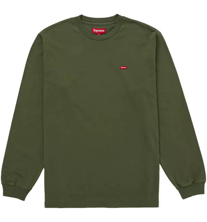 Supreme Small Box L/S Tee (SS26) Olive - authentic Supreme product