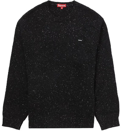 Supreme Small Box Speckle Sweater Black - authentic Supreme apparel