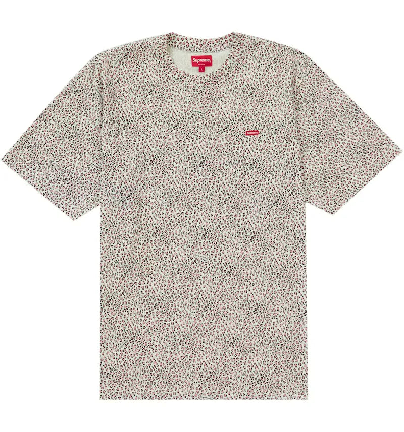 Supreme Small Box Tee Pink Leopard - vue 360