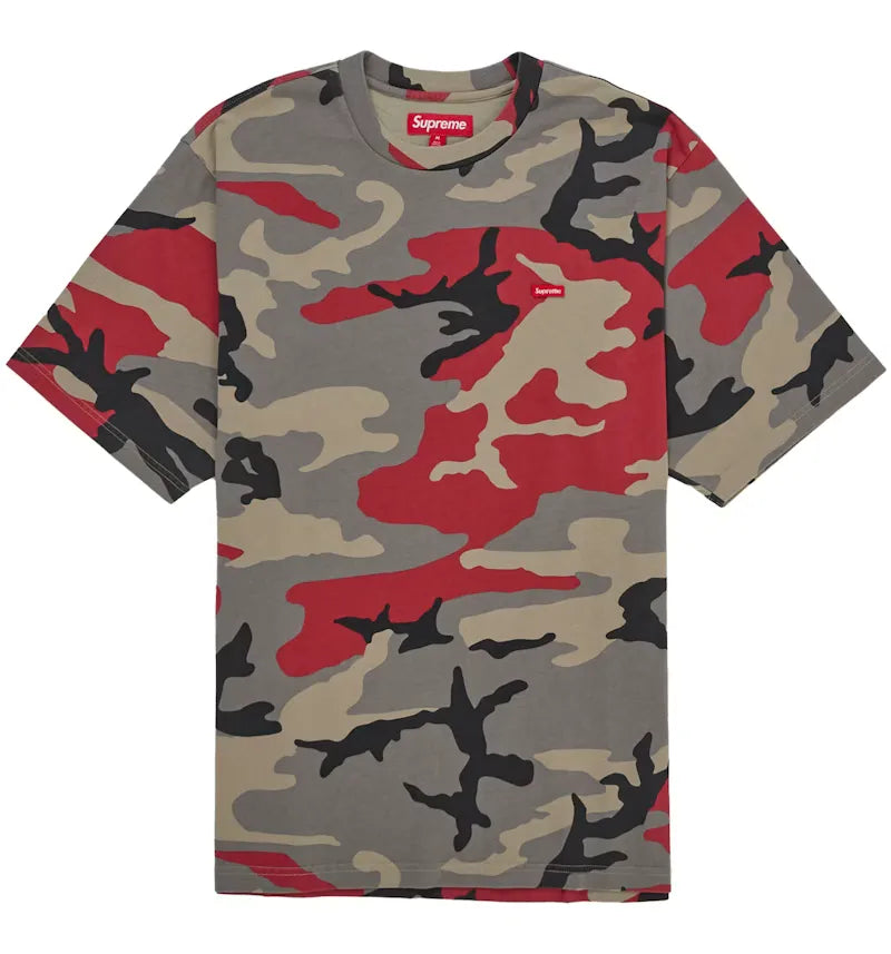Supreme Small Box Tee (SS26) Red Camo - vue 360