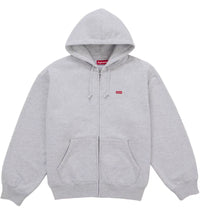 Supreme Small Box Zip Up Sweatshirt (SS26) Ash Grey