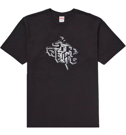 Supreme Smoke Tee (FW24) Black - authentic Supreme product