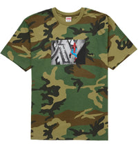 Supreme Spider-Man Tee Woodland Camo