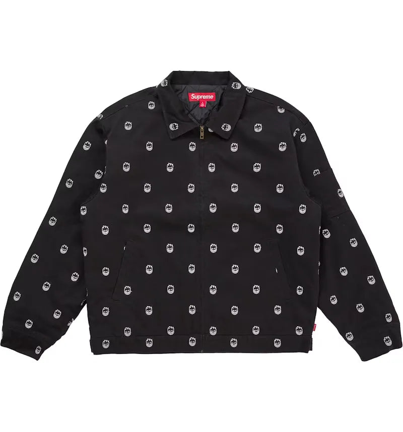 Supreme Spitfire Work Jacket Black - vue 360