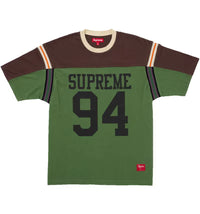 Supreme Split S/S Football Top Green