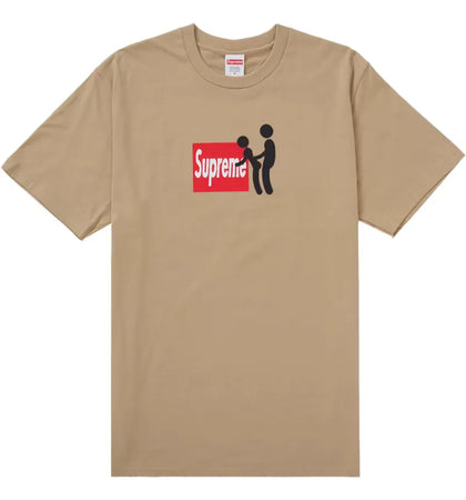 Supreme Stick Tee Khaki - authentic Supreme product
