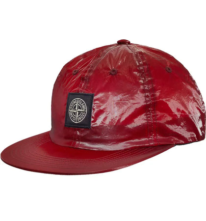 Supreme Stone Island New Silk Light 6-Panel Red - authentic Supreme product