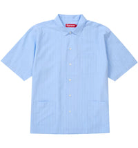 Supreme Stripe S/S Pajama Shirt Blue