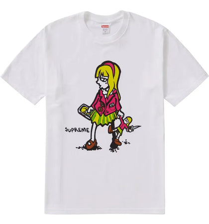 Supreme Suzie Switchblade Tee White - authentic Supreme product
