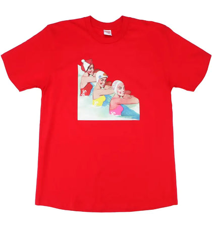 Supreme Swimmers Tee Red - authentic Supreme product