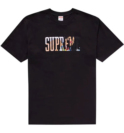 Supreme Tera Patrick Collegiate Tee Black - authentic Supreme product