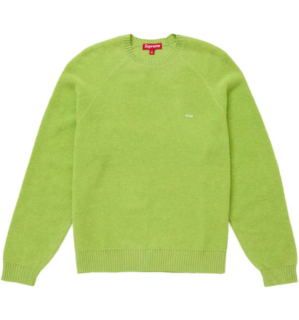 Supreme Terry Small Box Sweater Green - authentic Supreme apparel