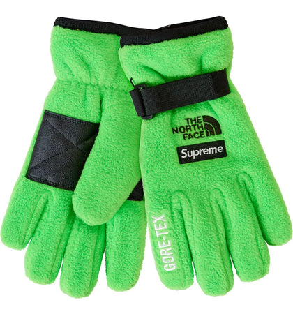 Supreme The North Face RTG Fleece Glove Bright Green - authentic Supreme product