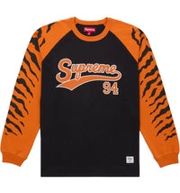 Supreme Tiger Raglan L/S Top Black