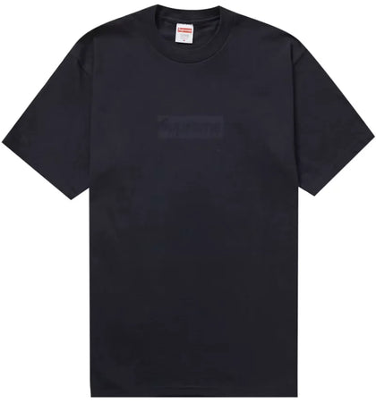 Supreme Tonal Box Logo Tee Black - authentic Supreme product