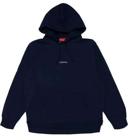 Supreme Trademark Hooded Sweatshirt Navy - authentic Supreme apparel