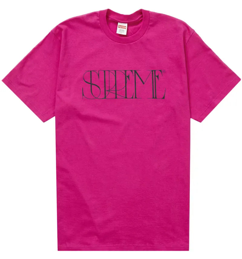 Supreme Trademark Tee Magenta - vue 360