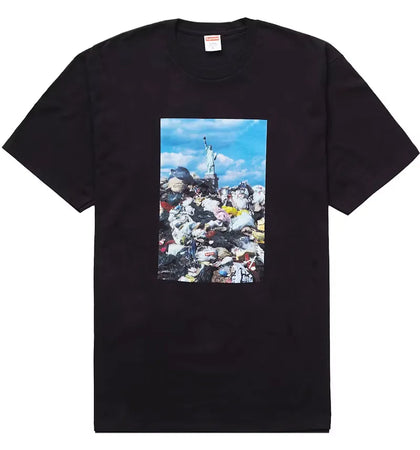 Supreme Trash Tee Black - authentic Supreme product