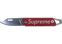 Supreme TRUE Modern Keychain Knife Red