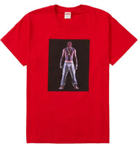 Supreme Tupac Hologram Tee Red