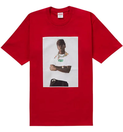 Supreme Tyler The Creator Tee Red - authentic Supreme product